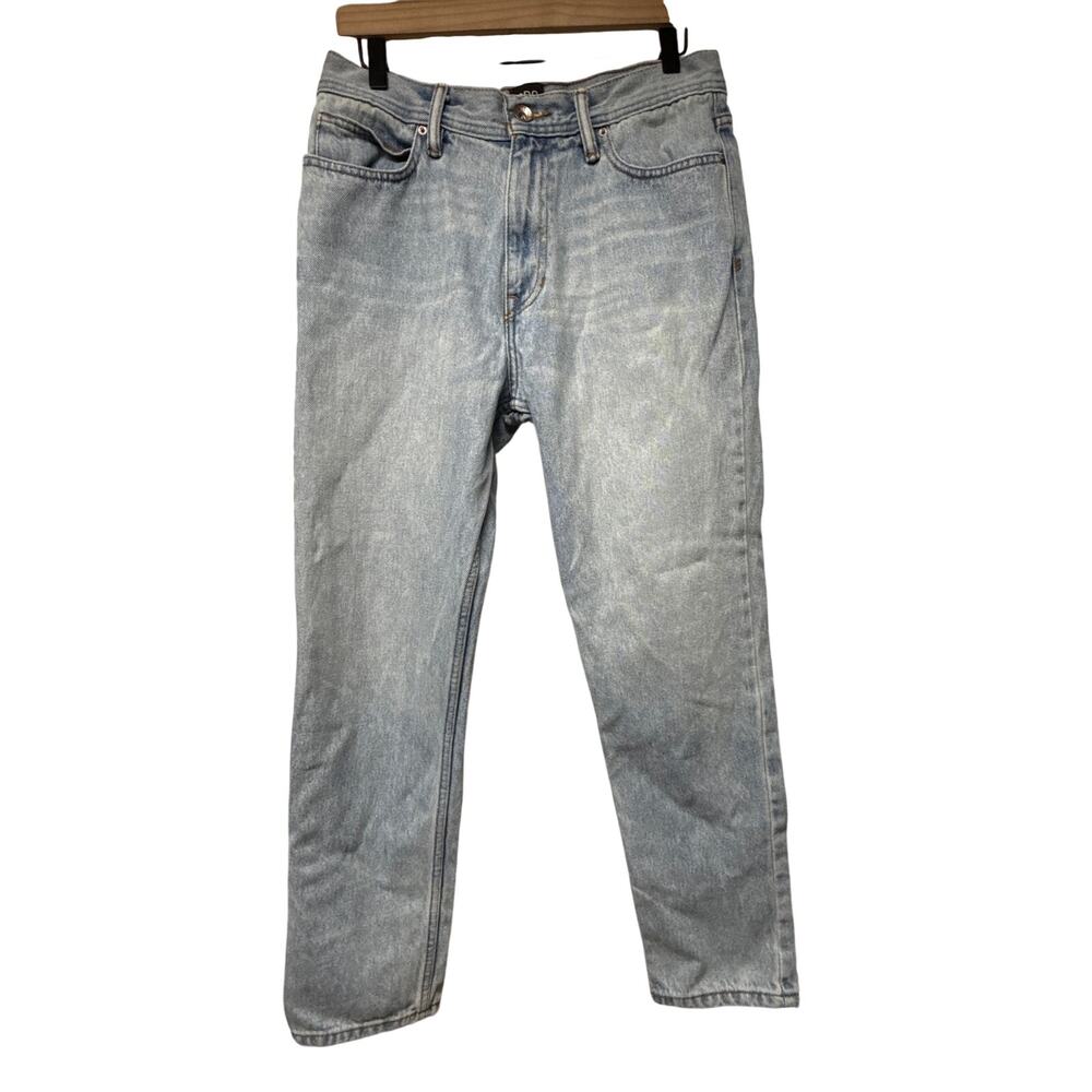 BDG Urban Outfitters Dad Slim Taper Fit Jeans Mens Light Wash Blue Denim 31x32